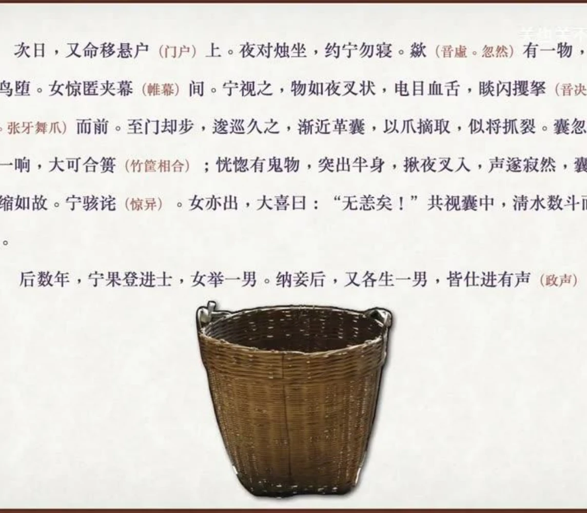 关也《聂小倩》课件第47页：革囊收鬼
