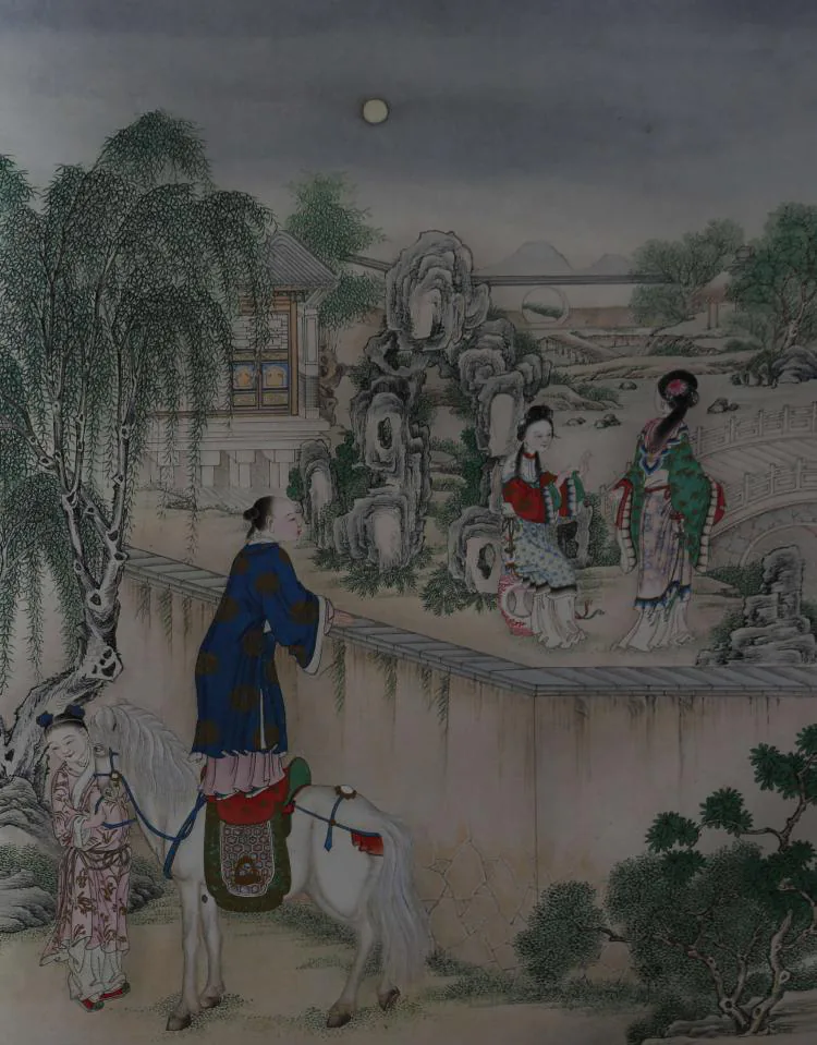 原课所附《小翠（下） 癫妇痴儿，日事戏笑》插图