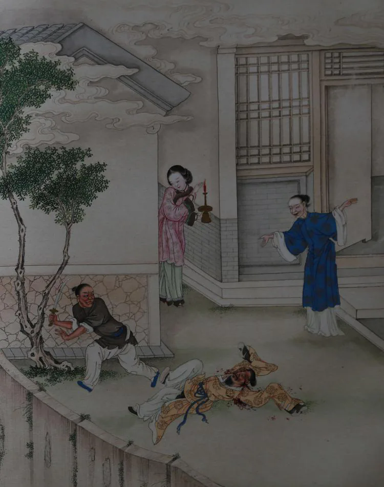 原课所附《胭脂（上）听讼不可以不慎》插图