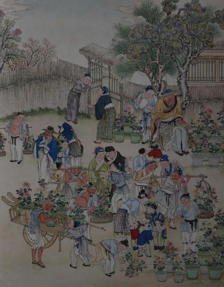原课所附《黄英（下）自食其力不为贪，贩花为业不为俗》插图