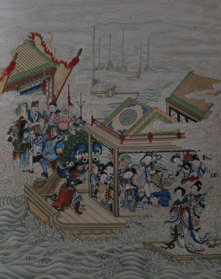 原课所附《织成（上）文贵工，不贵速》插图