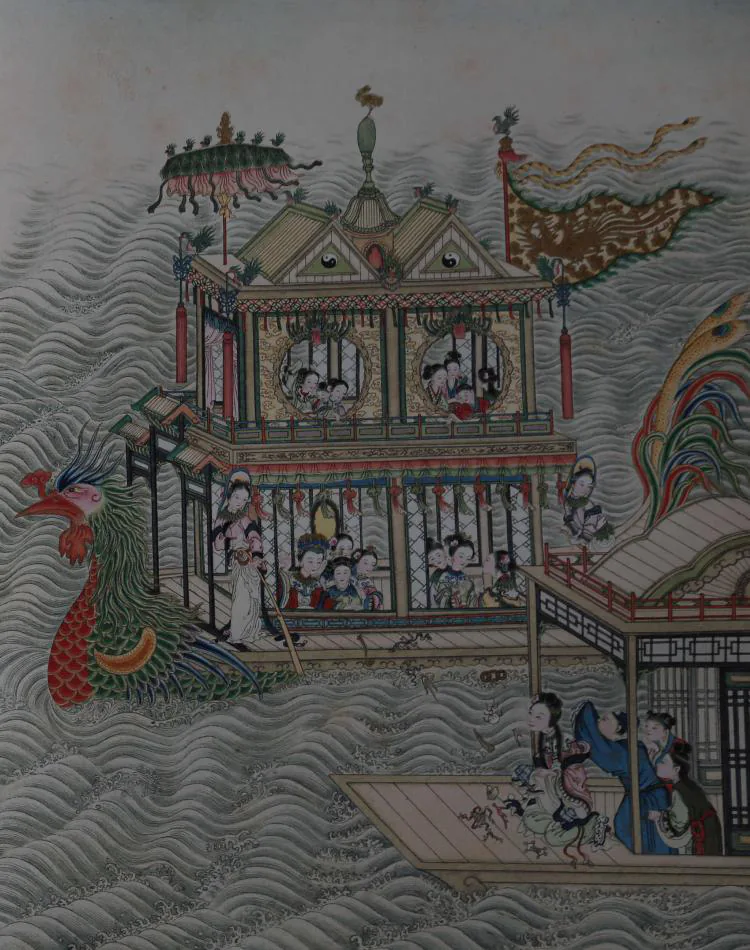 原课所附《织成（下）文贵工，不贵速》插图